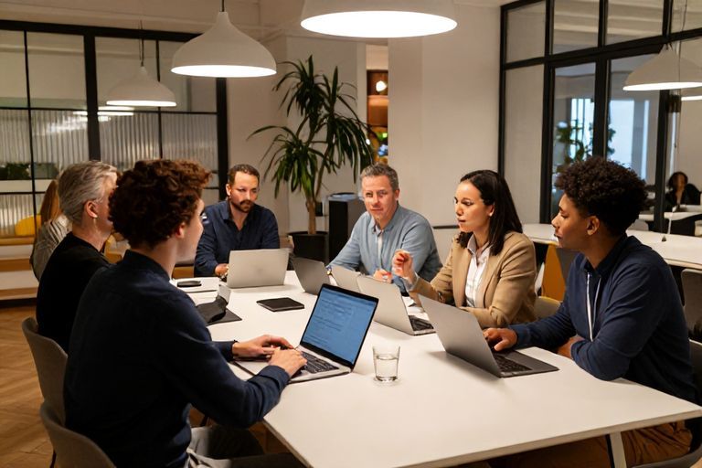 Netzwerk und Austausch